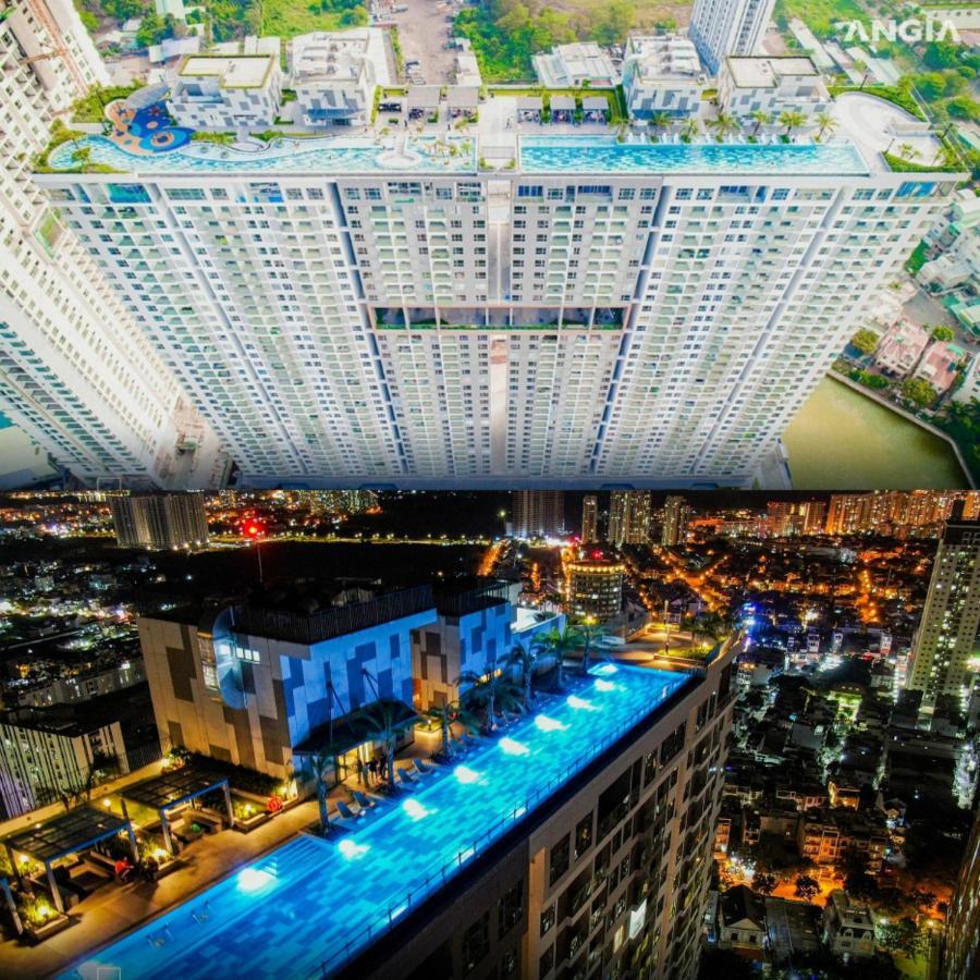 Căn hộ Luxury River Panorama View For 5 - Rooftop Infinity Pool + Sauna Near Q1 + Secc *